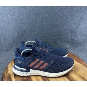 Adidas Mens Ultra Boost 20 EG0693 Collegiate Navy Blue Running Shoes Size 10.5